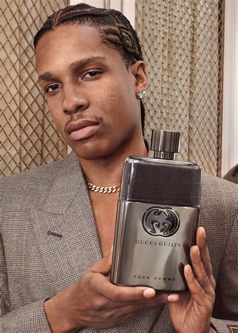 asap rocky gucci cologne|aap rocky new campaign.